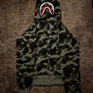 black bape hoodie